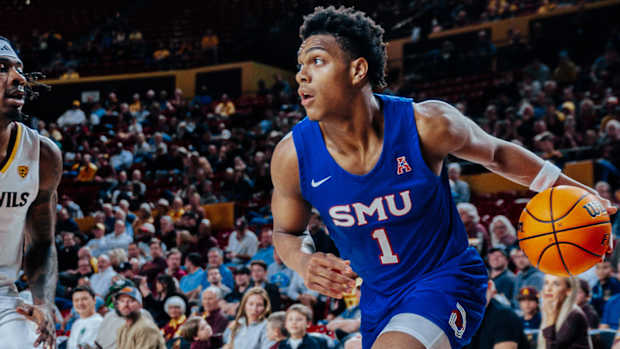 SMU's Zhuric Phelps against Arizona State